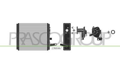 SCHIMBăTOR DE CăLDURă îNCăLZIRE HABITACLU