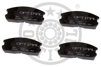 Комплект тормозных колодок, дисковый тормоз OPTIMAL 9361 для MITSUBISHI TREDIA