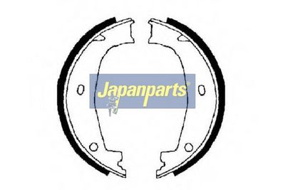 JAPANPARTS Stabdžių trinkelių komplektas