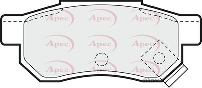 Brake Pad Set APEC PAD688