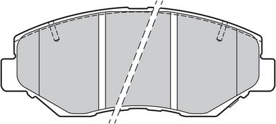 BREMSBELAGSATZ SCHEIBENBREMSE VALEO 301757 1