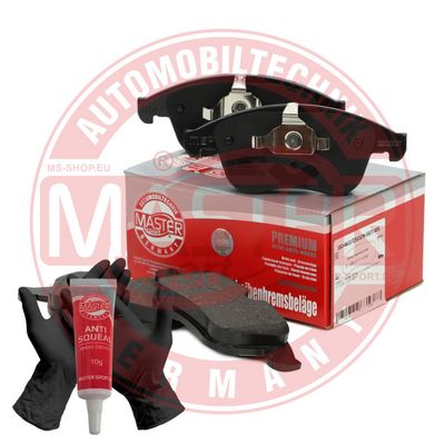 Sada brzdových platničiek kotúčovej brzdy MASTER-SPORT GERMANY Premium 13046072502N-SET-MS