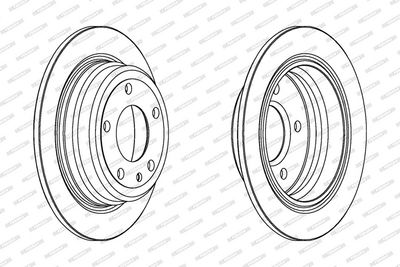 DISC FRANA FERODO DDF120 1