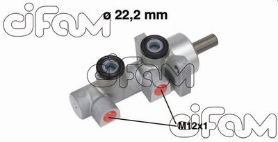 Главный тормозной цилиндр CIFAM 202-723 для DAEWOO LACETTI