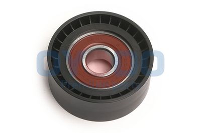 Įtempiklio skriemulys, V formos rumbuotas diržas