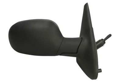 Zijspiegel Rechts (mechanisch, in reliëf) past: RENAULT MEGANE I 01.96-09.99