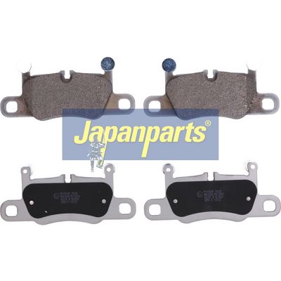 JAPANPARTS Stabdžių trinkelių rinkinys, diskinis stabdys