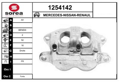 BREMSSATTEL SNRA 1254142