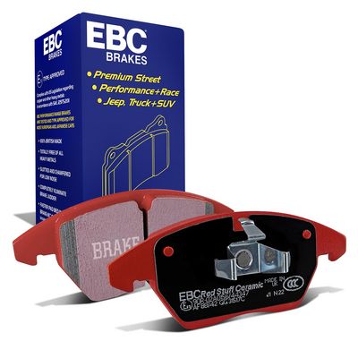 комплект спирачно феродо, дискови спирачки EBC Brakes DP31517C