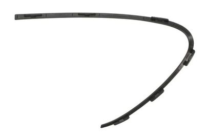 Grillestrip vooraan Voor Links (Buitenkant, zwart, AMG) past: MERCEDES C-KLASA W206 02.21-