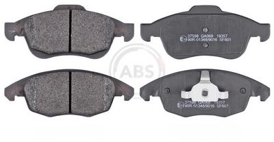 Brake Pad Set, disc brake 37598