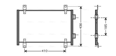 CONDENSATOR CLIMATIZARE AVA QUALITY COOLING FTA5302