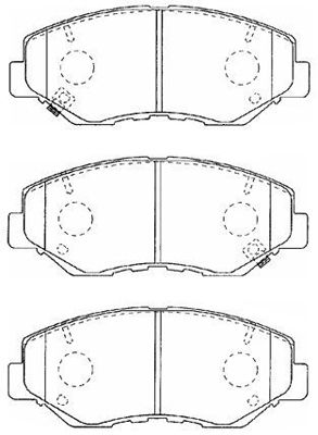 AISIN C1N031 Тормозные колодки и сигнализаторы для HONDA CR-V II (RD_) 2.2 CTDi (RD9) AISIN C1N031 Тормозные колодки и сигнализаторы для HONDA CR-V II (RD_) 2.2 CTDi (RD9)