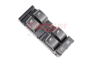 Spínač, zvedací zařízení oken METZGER AUTOTEILE 09161040