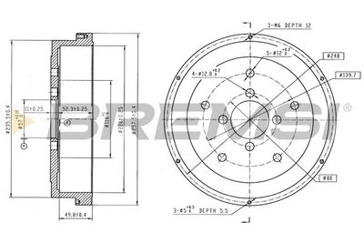 Brake drum