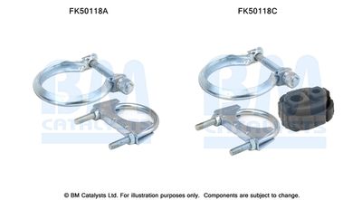 Монтажен комплект, изпускателна тръба BM Catalysts FK50118