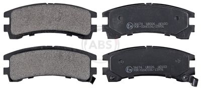 Brake Pad Set, disc brake 36674