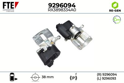 спирачен апарат FTE 9296094