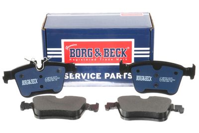 комплект спирачно феродо, дискови спирачки BORG & BECK BBP2920