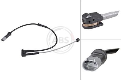 SENZOR DE AVERTIZARE UZURA PLACUTE DE FRANA