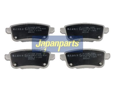 JAPANPARTS Stabdžių trinkelių rinkinys, diskinis stabdys