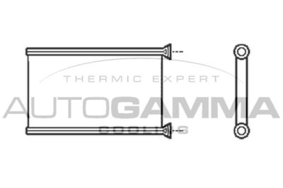 AUTOGAMMA 105303 Радиатор печки  для BMW X4 (Бмв X4)