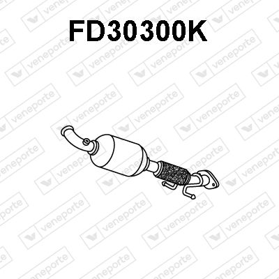 Катализатор VENEPORTE FD30300K для FORD S-MAX