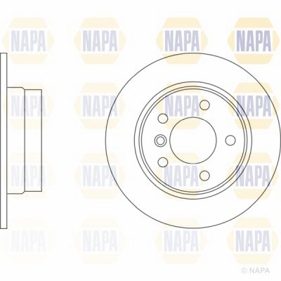 Brake Disc NAPA PBD8359