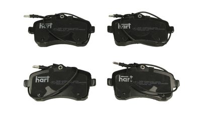 Комплект тормозных колодок, дисковый тормоз HART 222 416 для PEUGEOT 407