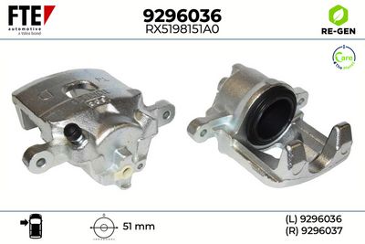 спирачен апарат FTE 9296036