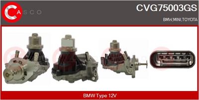 SUPAPA EGR CASCO CVG75003GS