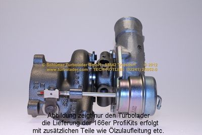 LADER AUFLADUNG SCHLÜTTER TURBOLADER PRO04080 2