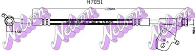 KAWE H7051 Тормозной шланг  для HYUNDAI ix20 (Хендай Иx20)