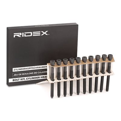 комплект болтове на капака на клап. (на цилиндровата глава) RIDEX 1217B0026