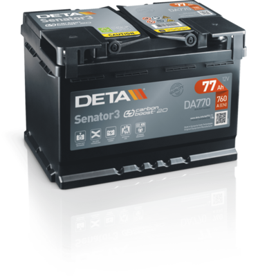 DETA DA770 Аккумулятор  для SKODA ROOMSTER (Шкода Роомстер)