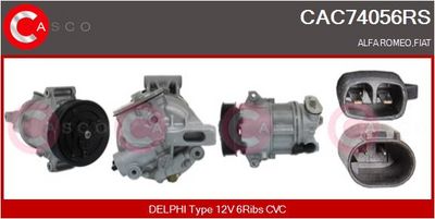 COMPRESOR CLIMATIZARE CASCO CAC74056RS