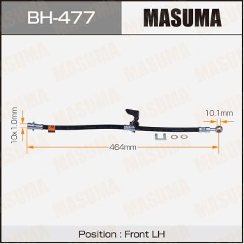 MASUMA BH-477 Тормозной шланг  для HONDA ACCORD VI (CK, CG, CH, CF) 2.0 i (CG9)