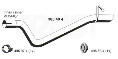 ABGASROHR ERNST 385404