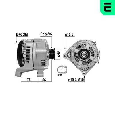 GENERATOR / ALTERNATOR ERA 211010A