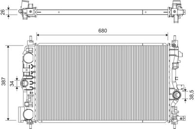 RADIATOR RACIRE MOTOR