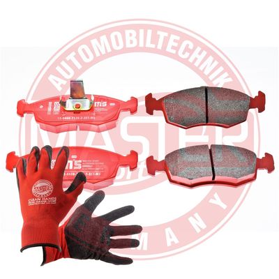 MASTER-SPORT GERMANY 13046071262-SET-MSP Тормозные колодки и сигнализаторы для FIAT ALBEA (178_, 172_) 1.3 JTD