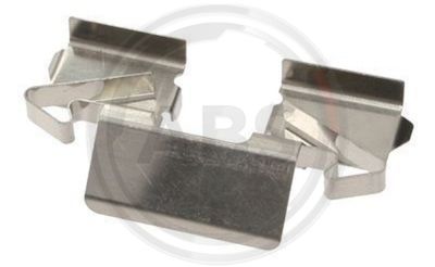 Комплектующие, колодки дискового тормоза A.B.S. 1714Q для MITSUBISHI COLT