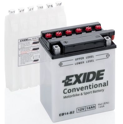 Стартерная аккумуляторная батарея EXIDE EB14-B2 для HONDA XRV