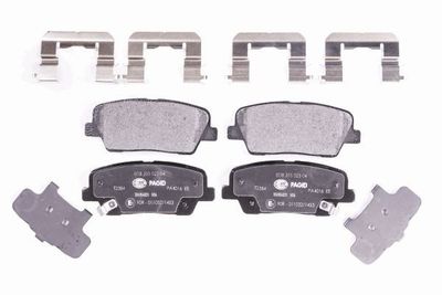 Brake Pad Set, disc brake 8DB 355 023-041