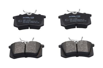 комплект спирачно феродо, дискови спирачки Kavo Parts KBP-10280