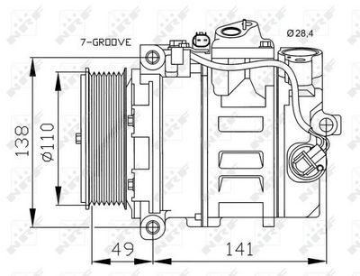 Compressor, air conditioning 32729