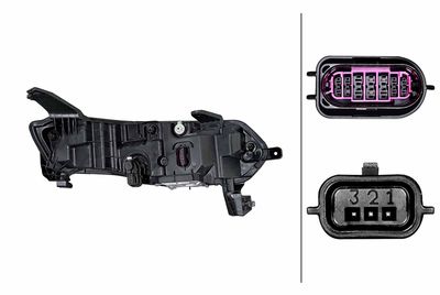 HAUPTSCHEINWERFER HELLA 1ZX015143831 1