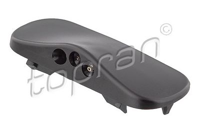 Plovimo skysčio purkštukas, priekinis langas