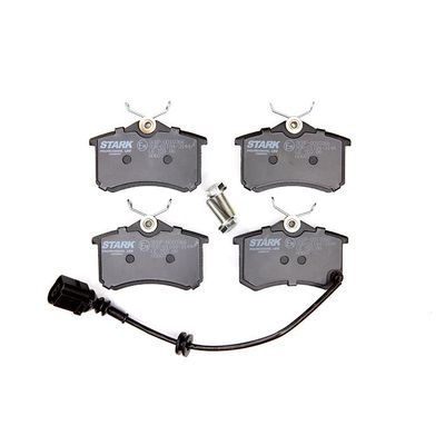 комплект спирачно феродо, дискови спирачки STARK SKBP-0010366