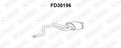MITTELSCHALLDäMPFER VENEPORTE FD30196
